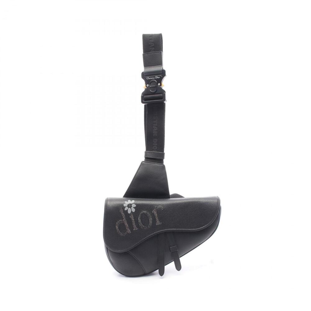 Christian Dior Dior Dior X Erl Saddle Saddle Bag, Waist Body Handbag, Leather...